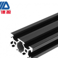 2040v-slot工業(yè)鋁型材 6063-T5 3D打印機架氧化黑色2040工業(yè)鋁材