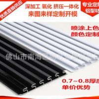鋁合金壓線槽 鋁合金壓線板 6063鋁合金線槽定制流水線型材