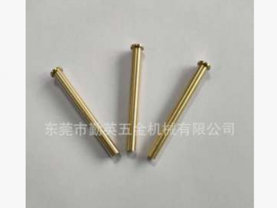 廠家加工定制加長(zhǎng)銅銷釘，專業(yè)走芯機(jī)加工，