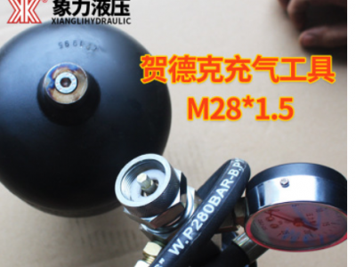 廠家現貨隔膜式蓄能器充氣工具 M28*1.5充氮工具 剪板機充氮裝置