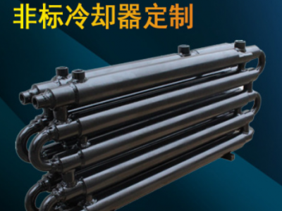 產地貨源定制非標大型冷卻器 法蘭型列管式冷卻器 取樣抽芯冷卻器