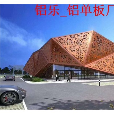 外墻雕花鋁單板廠家定制   金屬雕花鋁板尺寸   鏤空鋁單板厚度