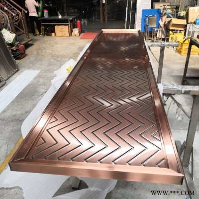 吉達(dá)旺供應(yīng)山水畫鋁板鍍銅屏風(fēng) 拉絲香檳金客廳鋁鏤空屏風(fēng) 酒吧黑鈦拉絲浮雕立體鋁屏風(fēng) 鋁板屏風(fēng)