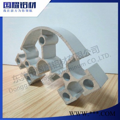 國耀鋁材廠家批發(fā)GYR-8840 工業(yè)凈化鋁型材 國標(biāo)電泳鋁型材