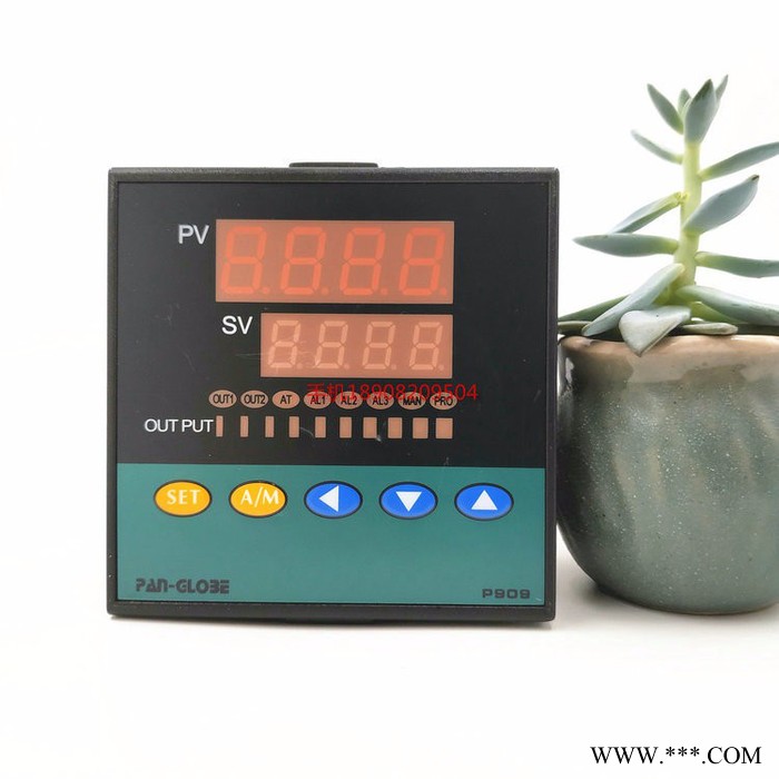 4-20MA溫控表泛達PAN-GLO3E調節儀AP909-801-020-000電阻爐溫控器廣州特價