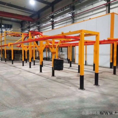 鴻發 靜電噴涂設備，自動靜電噴漆設備，靜電涂裝機，烤漆設備，電鍍/電泳流水線