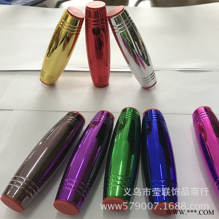 瑩聯 減壓玩具 翻轉棒Fidget Stick桌面翻滾棒 mokuruUV電鍍棒棒 減壓
