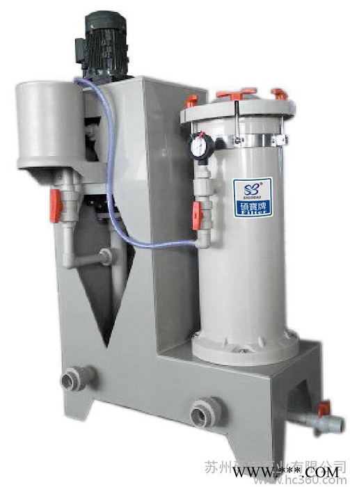 SF-2004過濾機 耐酸堿電鍍藥液過濾機 耐腐蝕化學藥水過濾機 電泳漆超濾機 鍍金過濾機