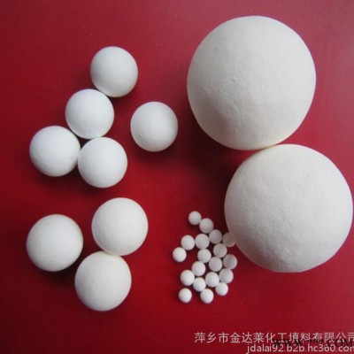 惰性氧化鋁瓷球 氧化鋁瓷球價格 惰性瓷球廠家  惰性氧化鋁瓷球廠家 萍鄉金達萊 填料