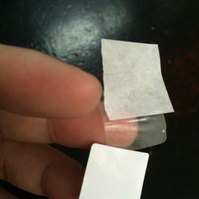 FASSON-72825亮白聚酯PET標簽55*45雙排直角3mm3mm2拼-鋁錠標簽