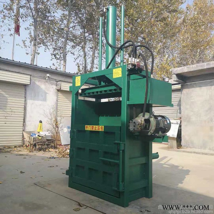 啟航 回收站廢品立式擠塊機(jī) 鐵絲鋁箔壓縮擠塊機(jī)圖片