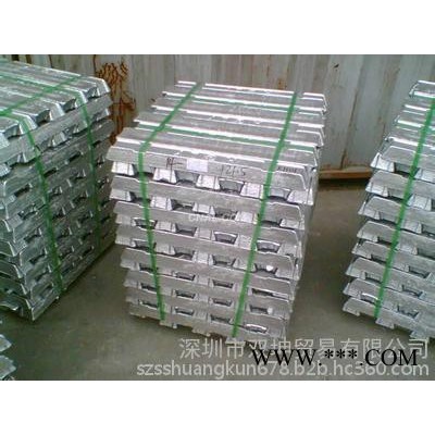 深圳**現貨供應中鋁ADC12鋁合金錠，鋁A356.2/ZL101A鋁合金錠，AOO鋁錠