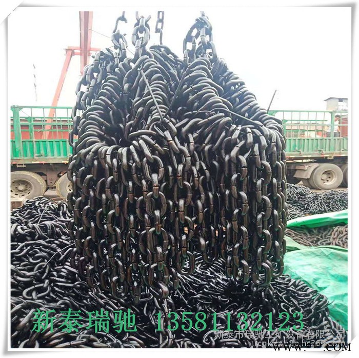 源頭廠家現(xiàn)貨直供40T高強(qiáng)度圓環(huán)鏈條 礦用淬火熱處理提升鏈條輸送鏈條