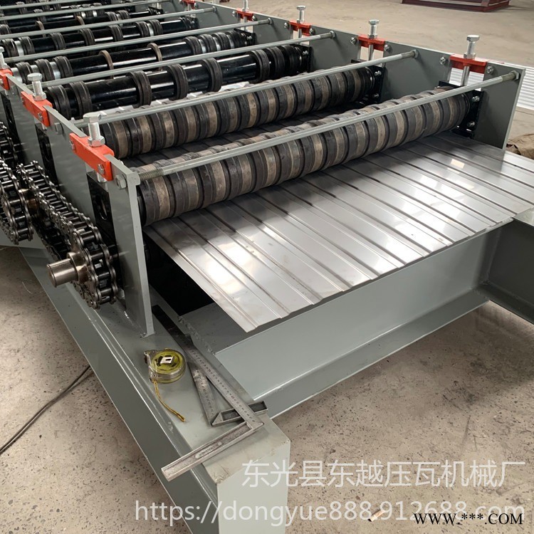 全自動鋁板壓瓦機 鋁板壓瓦成型機 鋁板壓瓦機設(shè)備 東越壓瓦機