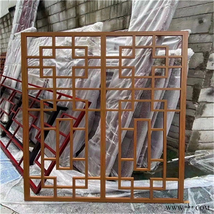 鋁合金屏風(fēng)廠家定制 鋁板鏤空鋁窗花來圖加工定制