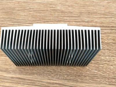 開模定制 散熱器梳子型鋁型材 鋁合金高密齒電子散熱器 來圖加工